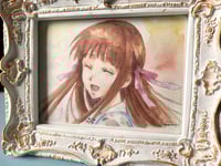 Image 2 of Tohru fruits basket Watercolor art Print, fanart handpainted