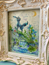 Image 2 of Shiny umbreon art print, pokemon fanart watercolor handpainted