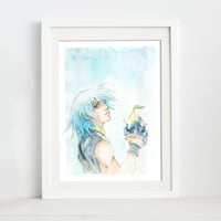 Image 2 of Sora, Riku, Kairi Reino Corazones art illustration