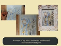 Image 3 of Tohru x Kyo fruits basket art Print | Fanart watercolour handpainted