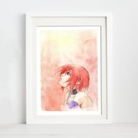 Image 2 of Sora, Riku, Kairi Reino Corazones art print