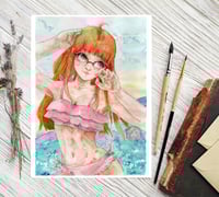 Image 2 of Persona 5 Futaba art print