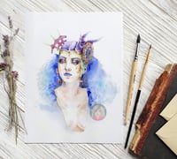 Image 2 of Edea from Fantasia Final VIII FF8 Art Print