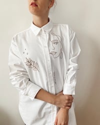 Image 4 of Button Up Cotton Shirt - Femina