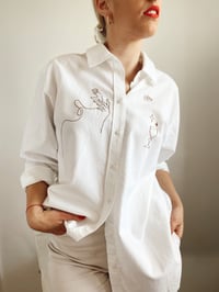 Image 1 of Button up Cotton Shirt  - Elixir