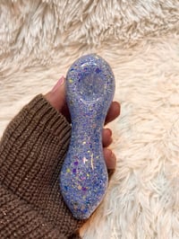 Image 14 of Ice Prices Freezable Glitter Glass Pipe  Thick Glass Pipe   Color Changing Pipe