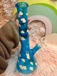 Image 8 of Blue Sky Cloud Glass Bong