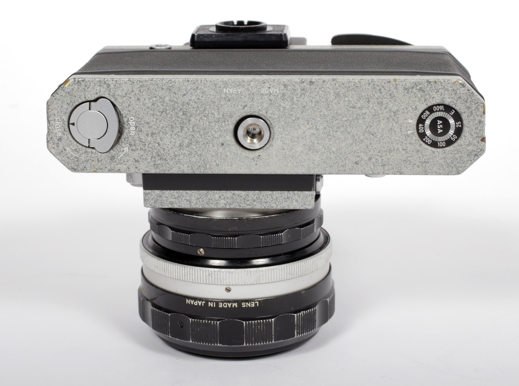 Nikon F Photomic 35mm SLR Film Camera (Grey-Repaint) with Nikon F Photomic 35mm SLR Film Camera (Grey-Repaint) with