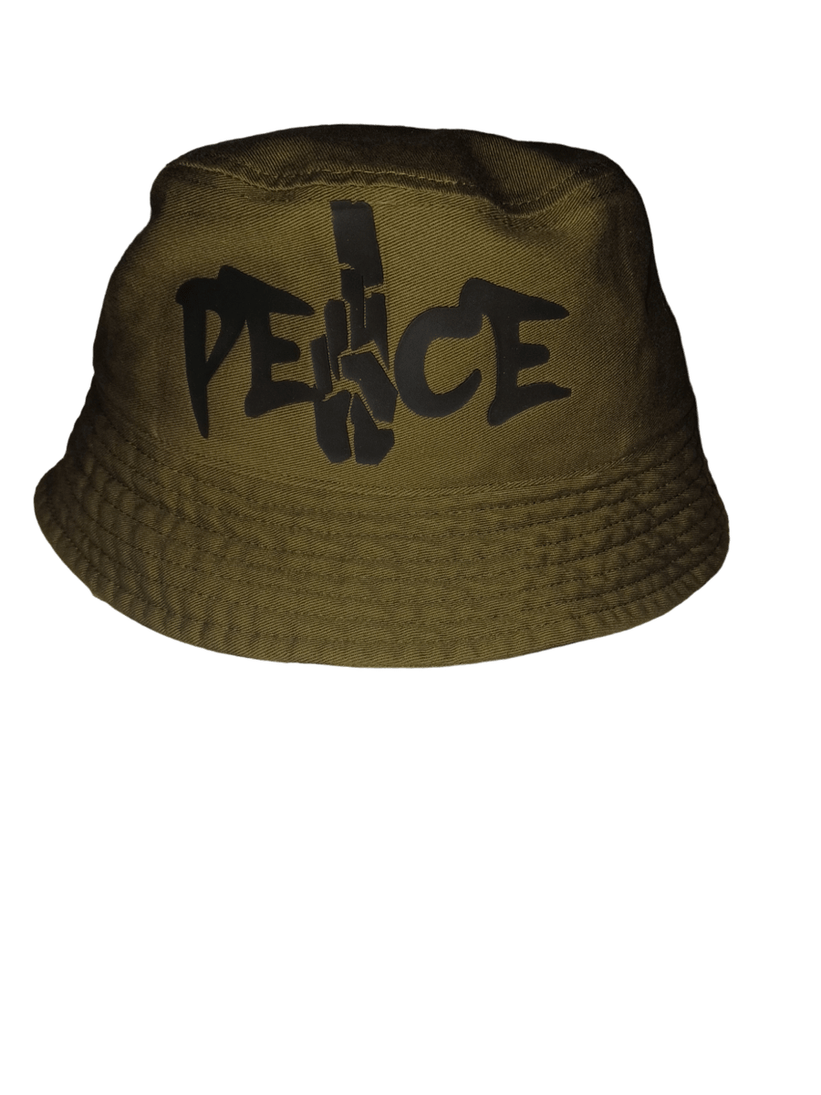 Image of Peace Sign Bucket Hat 