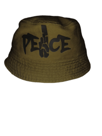 Image 5 of Peace Sign Bucket Hat 