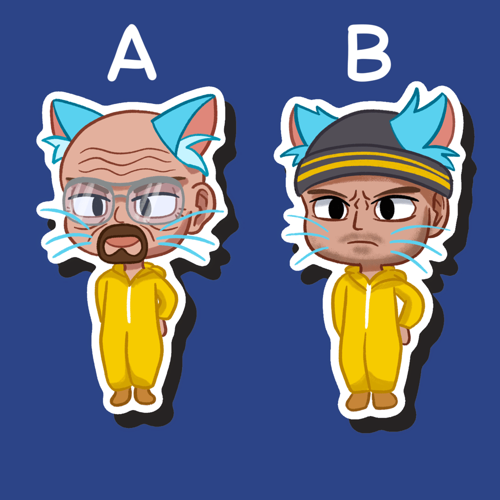 Breaking Nya Stickers