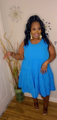 Image 2 of Jazzy Blue Dress