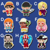 Pirate Show Chibi Stickers