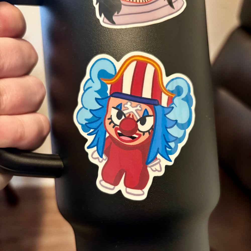 Pirate Show Chibi Stickers