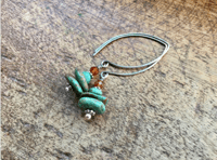 Image 5 of Turquoise earrings/ n72