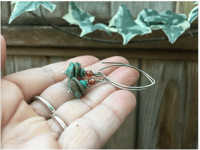 Image 6 of Turquoise earrings/ n72