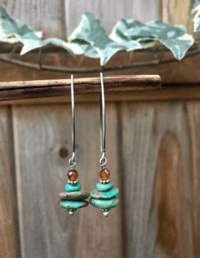 Image 7 of Turquoise earrings/ n72