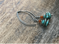 Image 9 of Turquoise earrings/ n72