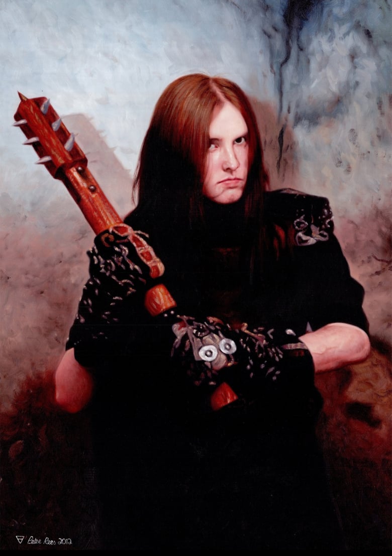 Image of War ( Varg Vikernes) limited edition artprint 