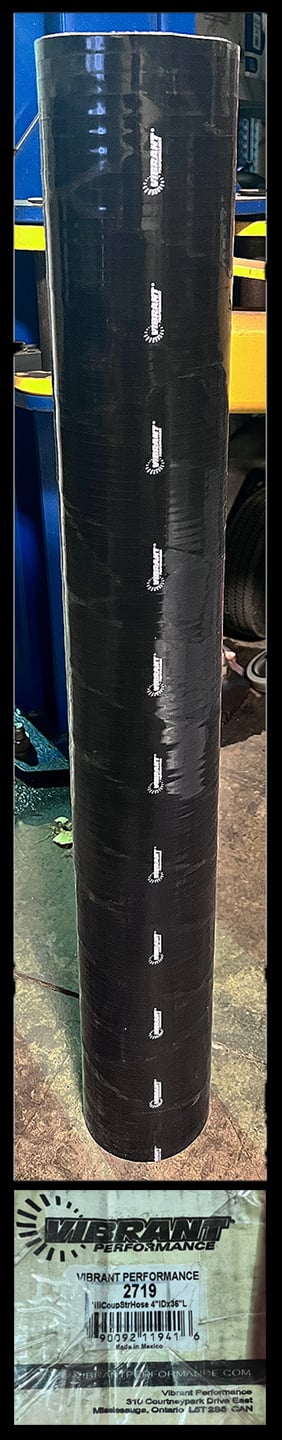 Image of 4" Vibrant Straight Hose Coupler