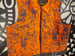 Image of Size Large Neon Orange Guice Monsters Vest