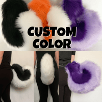 Image 1 of Custom Curled Husky Tail