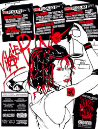 CBGB Viva Le Punk Festival Silkscreen Print