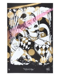 Image 1 of Masquerade Silkscreen and Spray Paint Stencils Print