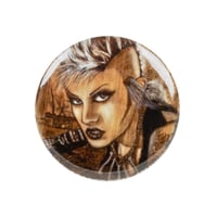 Alley Shiver Pinback Button