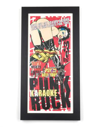 Image 1 of Vintage Punk Rock Karaoke Framed Print