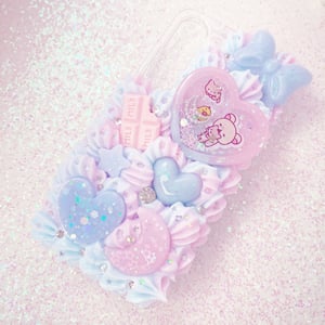 Image of Pastel Kitty Kuma Samsung s23 Deco Case