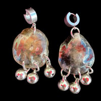 Image 1 of Jingle Bell Shell Earrings 