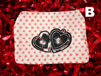 Image 3 of Heart Mirror Zipper Bags