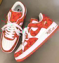 Image 3 of LV x AF1 Lows (different color selections)