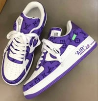 Image 4 of LV x AF1 Lows (different color selections)