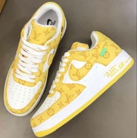 Image 2 of LV x AF1 Lows (different color selections)