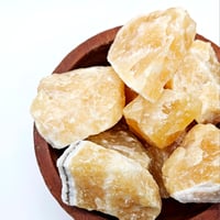 Image 1 of Orange Calcite Raw