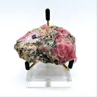 Image 1 of Rhodochrosite w/stand