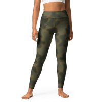 Image 1 of Dither Camo Jungle Yoga Leggings