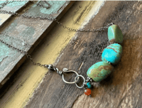 Image 4 of Turquoise necklace / n26