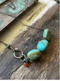 Image 3 of Turquoise necklace / n26