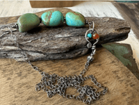 Image 2 of Turquoise necklace / n26