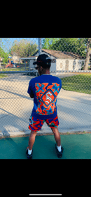 Image 2 of Red Short Set