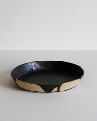 Image 1 of Lucy Serving Platter - Black Wave