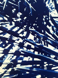 Image 2 of Cyanotype de "Sous les palmiers"