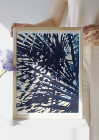 Image 3 of Cyanotype de "Sous les palmiers"