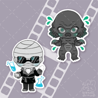 Image 3 of Classic Horror Stickers