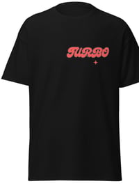 Black and Red Turbo T Shirt