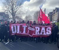 Irish cup final tifo donations