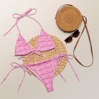 Image 2 of Mega Barbie - Cotton Candy String Bikini